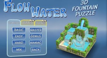 3 boyutlu bulmaca oyunu Flow Water Fountain, taşınabilir aygıtlar için çıktı