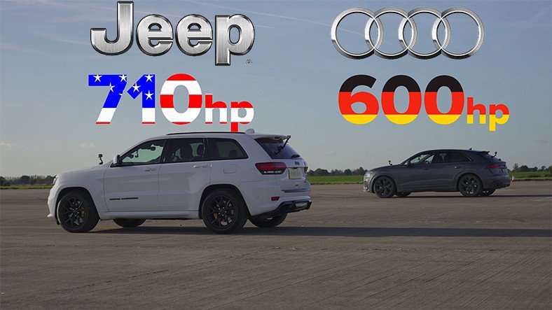 Meral Erden: Audi RSQ8 ve Jeep Trackhawk, Drag Pistinde Rekabet Ediyor 3