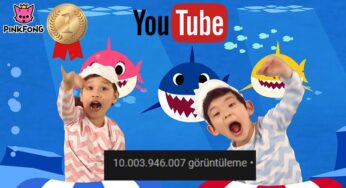 ‘Baby Shark’, YouTube’da 10 Milyar İzlenmeyi Geçen Birinci Görüntü