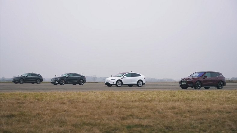 Şinasi Kaya: BMW iX ve Tesla Model X ve Audi e-tron S ve Mercedes EQC 3