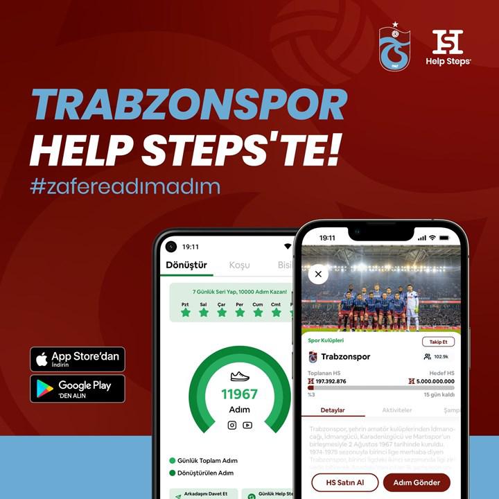 Meral Erden: Help Steps Ve Trabzonspor Ortasında Iş Birliği: Adım Atarak Kulübünüze Dayanak Olabilirsiniz 1