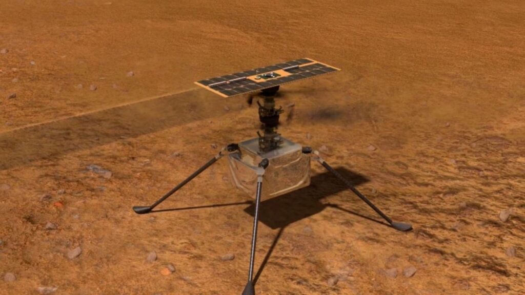 Şinasi Kaya: Ingenuity Mars helikopteri, 2022’nin ilk uçuşunu gerçekleştirecek 3