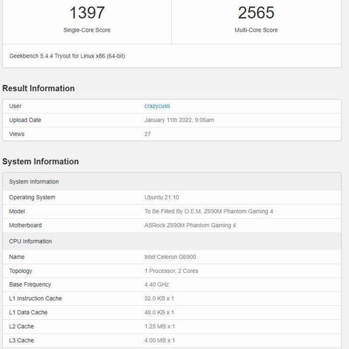 İnanç Can Çekmez: Intel Celeron G6900 Işlemcisinin Içerisinden Canavar Çıktı 1