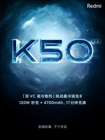 Şinasi Kaya: Redmi K50 Serisi Şubat Ayında Çıkış Yapacak 1