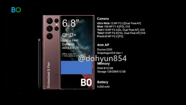 Şinasi Kaya: Samsung Galaxy S22 Serisi Tanıtım Görüntüsü Sızdırıldı 1