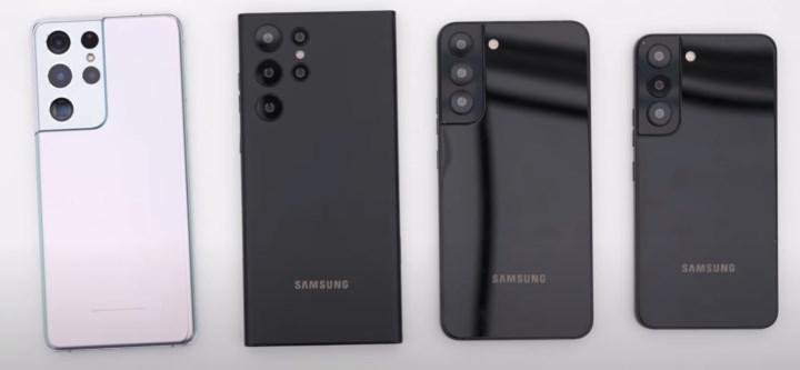 Şinasi Kaya: Samsung Galaxy S22 serisinin tasarımı netleşiyor: İşte üç modelin yan yana görüntüsü 1