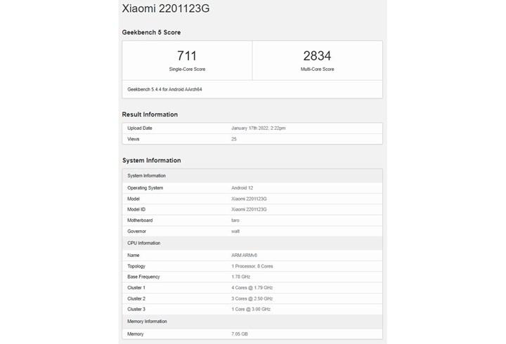Ulaş Utku Bozdoğan: Xiaomi 12 küresel versiyonu Geekbench'te görüntülendi 33