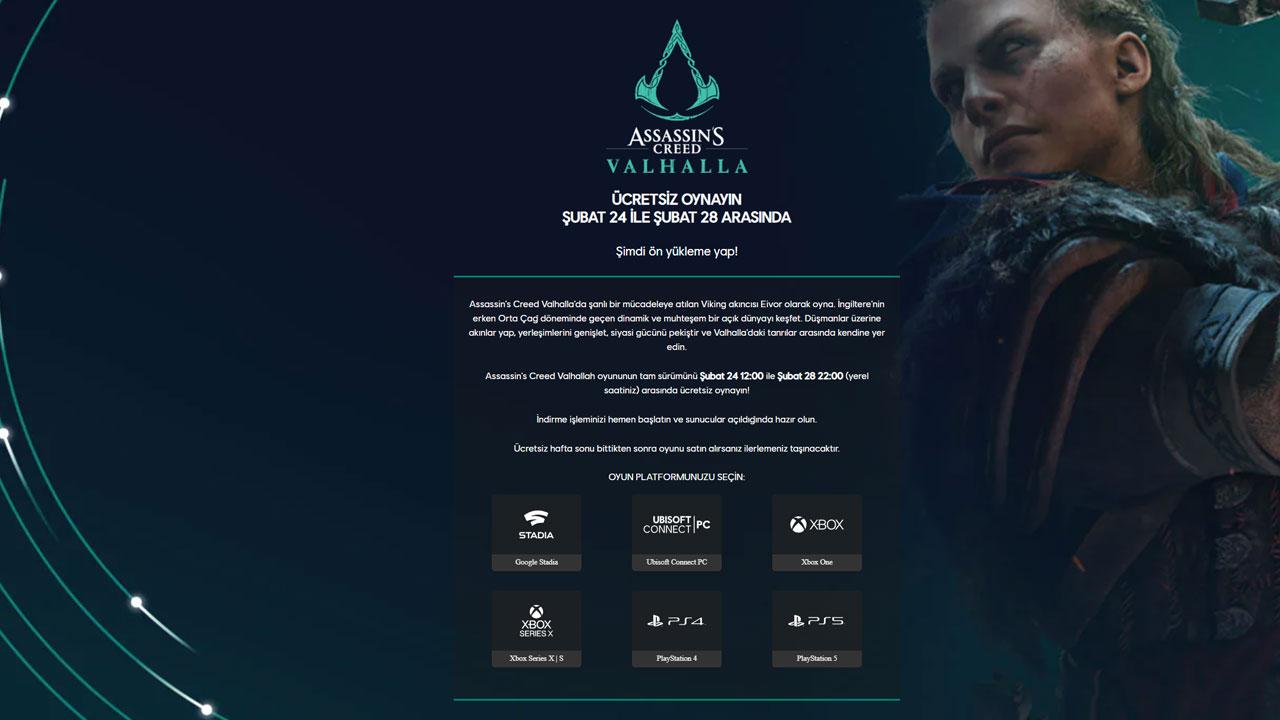 Şinasi Kaya: Assassin'S Creed Valhalla Kısa Müddetliğine Fiyatsız Oluyor! 1
