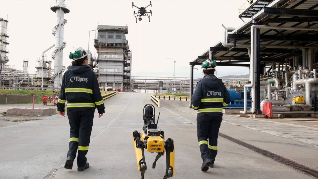 İnanç Can Çekmez: Boston Dynamics'In Robotu Spot, Tüpraş'Ta Testlere Başladı 1