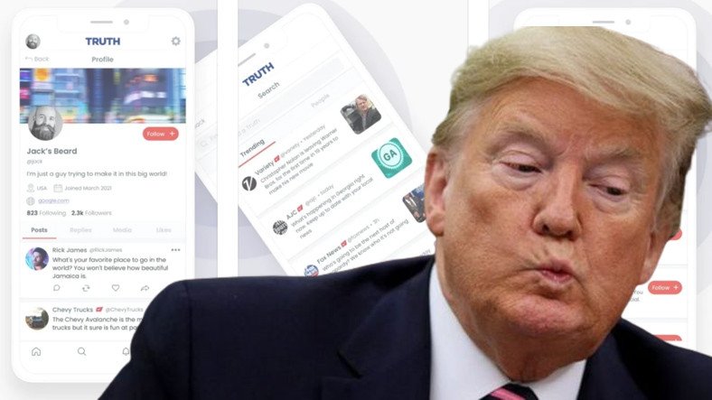 Şinasi Kaya: Donald Trump'ın Toplumsal Medya Platformu iOS İçin Yayınlandı 3