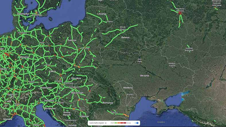 Şinasi Kaya: Google, Ukrayna’da Canlı Trafik Durumuna Erişimi Engelledi 1