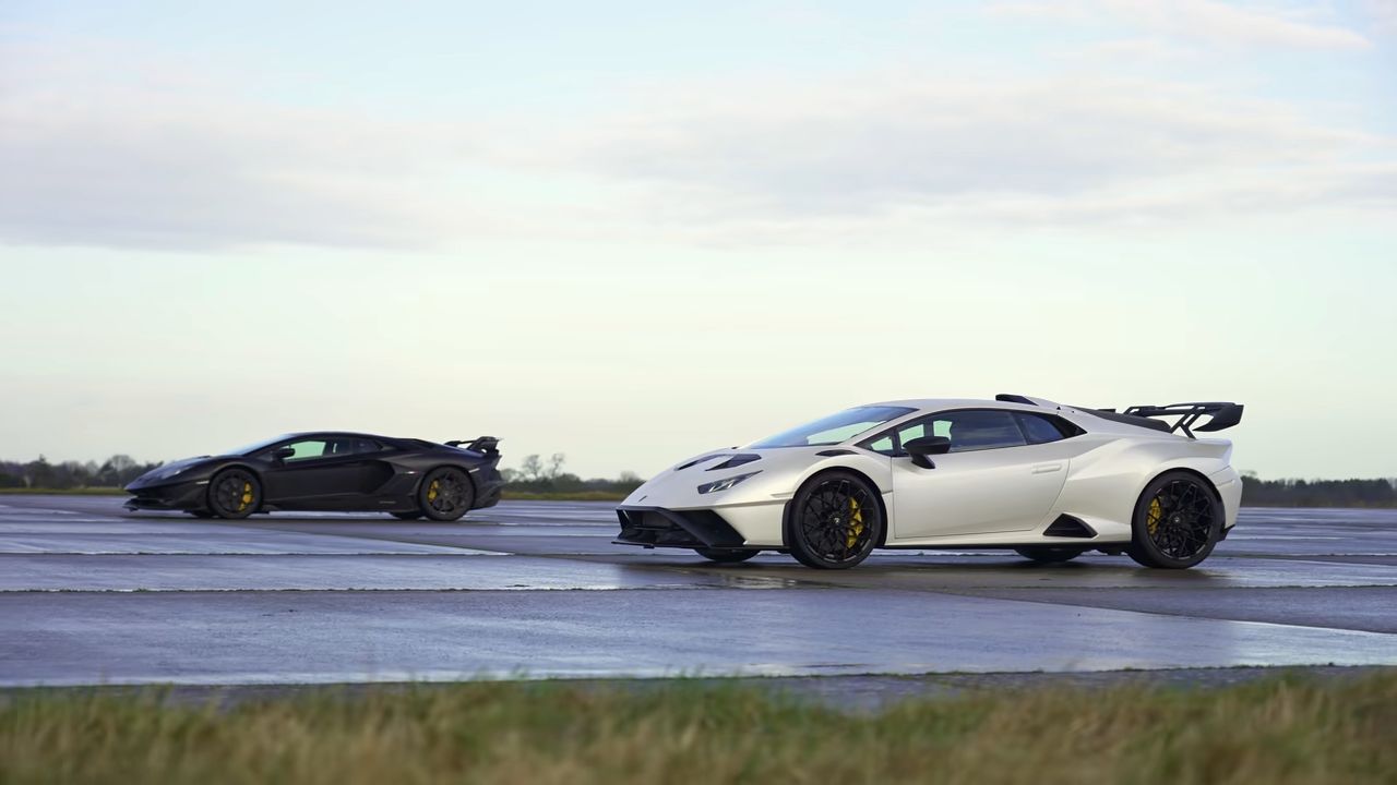 Ulaş Utku Bozdoğan: Lamborghini Huracan STO ve Aventador SVJ Drag Yarışı 1