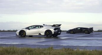 Lamborghini Huracan STO ve Aventador SVJ Drag Yarışı