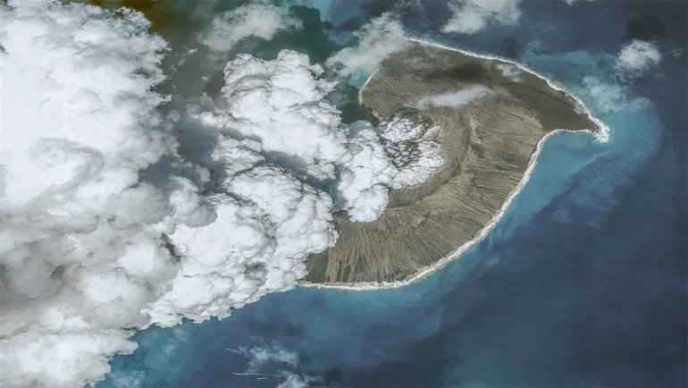 İnanç Can Çekmez: Tonga Volkanı Patlamasının Uydu Manzaraları, Dehşeti Ortaya Çıkarttı! 3