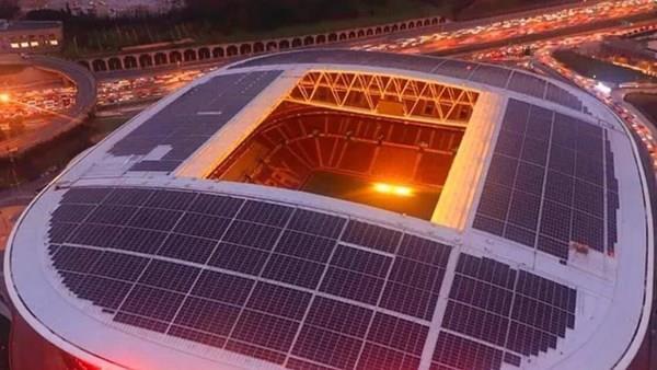 İnanç Can Çekmez: Ali Sami Yen çatısına kurulan güneş gücü santrali Guinness Rekorlar Kitabı'nda 5