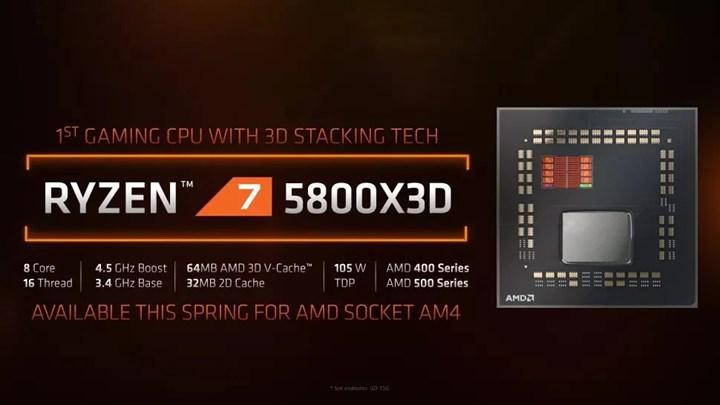 Ulaş Utku Bozdoğan: AMD Ryzen 7 5800X3D'nin performansı ortaya çıktı: 5800X'in önüne geçti 1