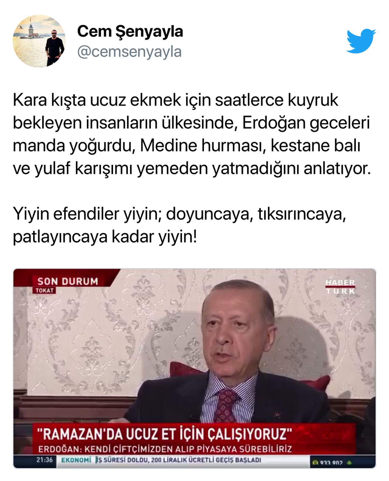 İnanç Can Çekmez: Cumhurbaşkanı Erdoğan'ın Tanımı Toplumsal Medyanın Gündeminde 3