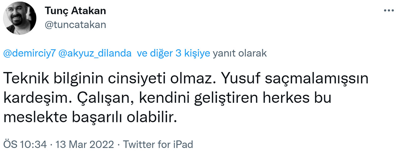 Ulaş Utku Bozdoğan: &Quot;Eşitlik Olsa İşsiz Kalırsınız&Quot; Diyen Yazılımcı Linç Yedi 23