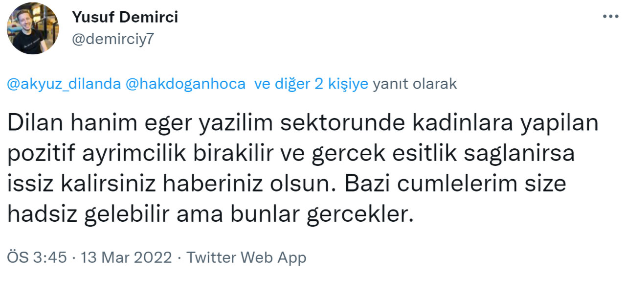 Ulaş Utku Bozdoğan: &Quot;Eşitlik Olsa İşsiz Kalırsınız&Quot; Diyen Yazılımcı Linç Yedi 9