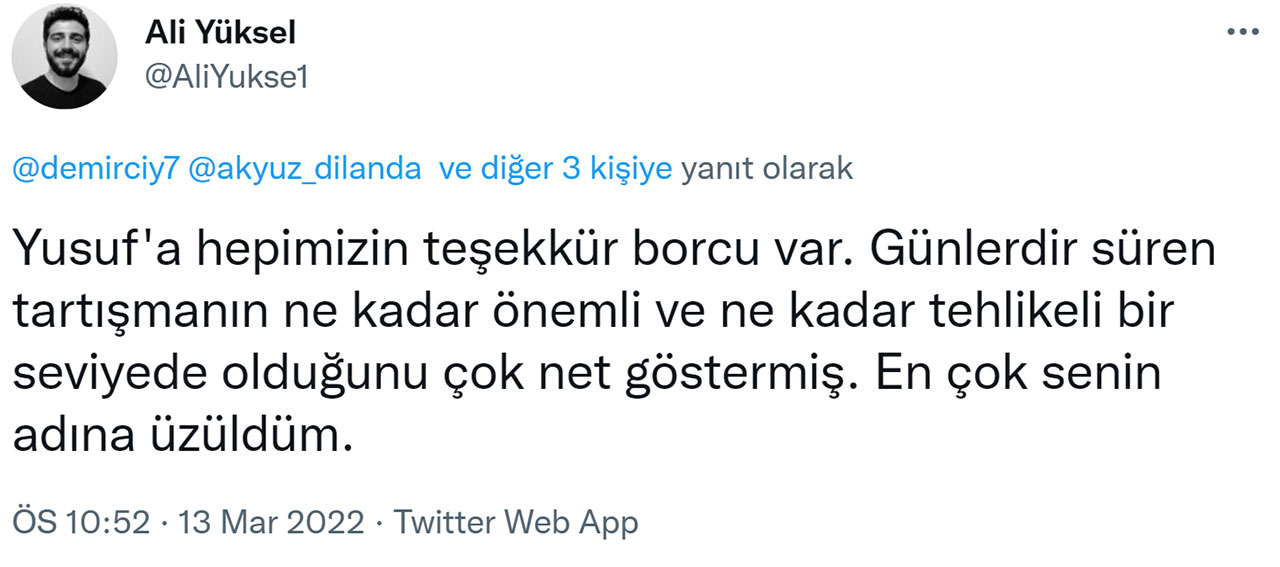 Ulaş Utku Bozdoğan: &Quot;Eşitlik Olsa İşsiz Kalırsınız&Quot; Diyen Yazılımcı Linç Yedi 19