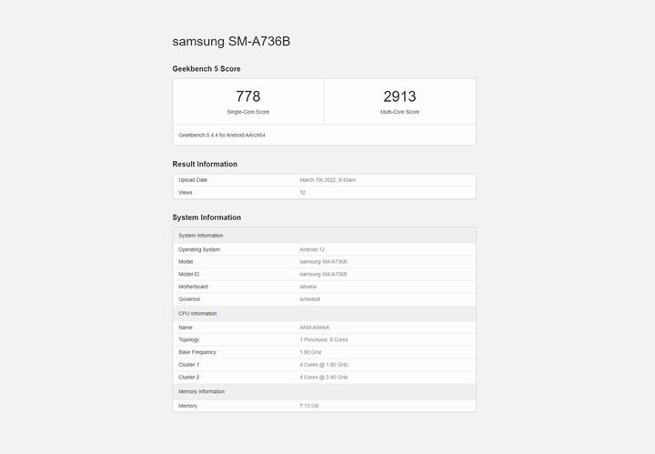 Şinasi Kaya: Galaxy A73 benchmark testlerinde görüldü 1