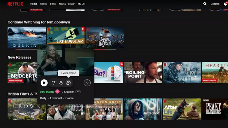 İnanç Can Çekmez: Netflix'ten, üretimleri ne kadar sevdiğinizi göstermeniz için yeni seçenek 3