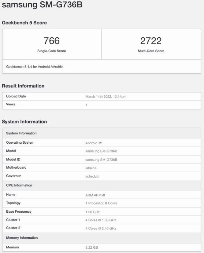 İnanç Can Çekmez: Samsung Galaxy Xcover Pro 2, Geekbench’te Ortaya Çıktı 1