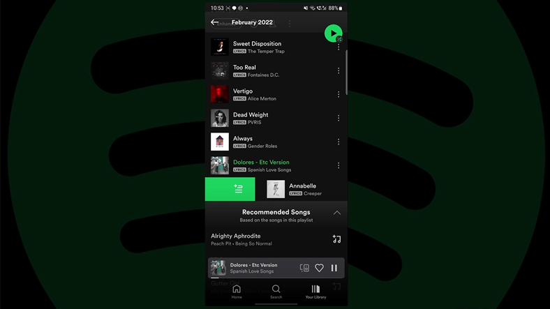 İnanç Can Çekmez: Spotify Kaydırarak Sıraya Ekleme Özelliği Android'e Geldi 1