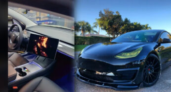 Tesla Model 3’ün İçine Yapılan Modifiye Beğeni Topladı