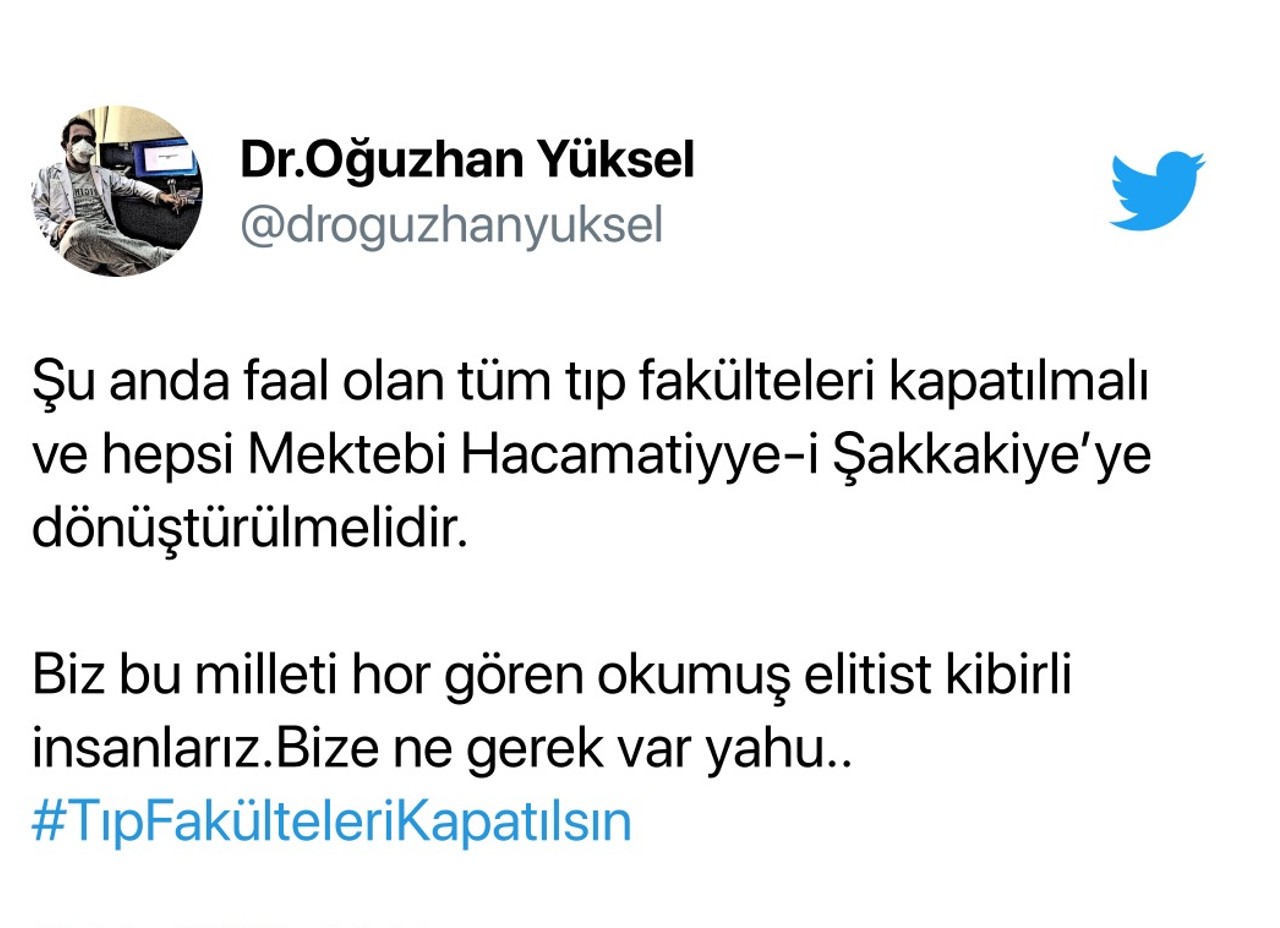 Ulaş Utku Bozdoğan: 'Tıp Fakülteleri Kapatılsın' Etiketi Gündem Oldu 13