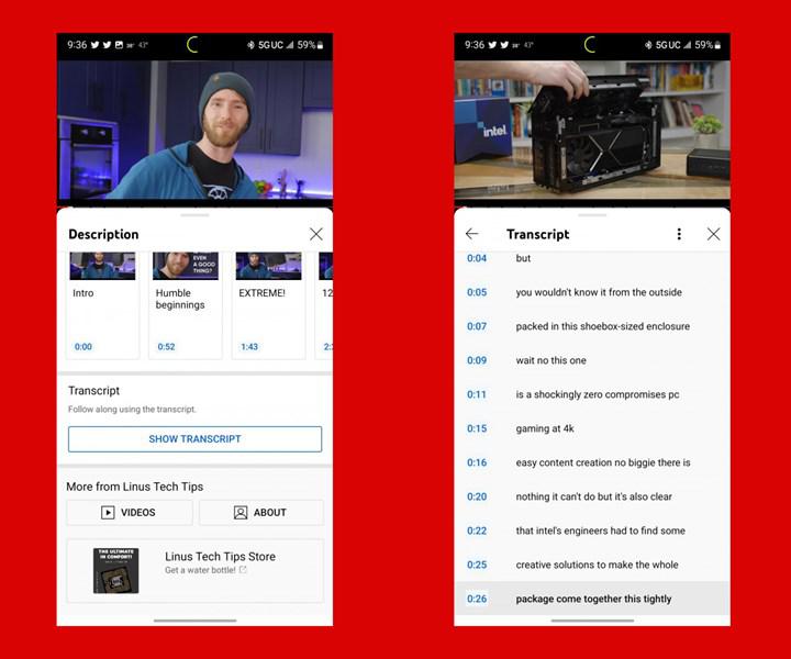 Şinasi Kaya: Youtube'Un Transkripsiyon Özelliği Android Uygulamasına Geliyor 1