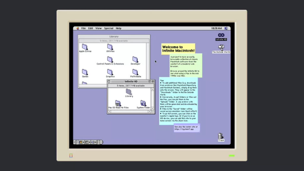 Meral Erden: Apple'ın artık antika olan Mac OS 7 ve Mac OS 8 işletim sistemlerini denemek hiç bu kadar kolay olmamıştı 1