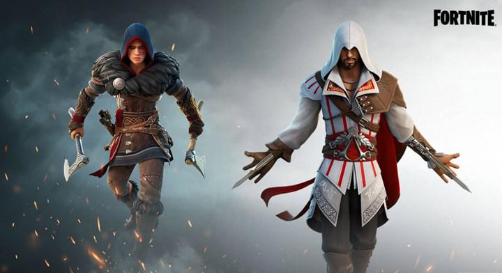İnanç Can Çekmez: Assassin’s Creed Kahramanları Ezio Ve Eivor Fortnite’a Katılıyor 1
