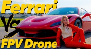Ferrari F8 Tributo ile En Süratli Drone’u Kapıştırdık