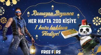 Free Fire, Ramazan’da Oyunculara 1 Ton Baklava Dağıtacak