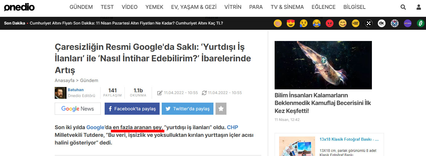 Şinasi Kaya: Google’da En Fazla ‘Yurtdışı İş’ Ve ‘İntihar' Mı Aratıldı? 3