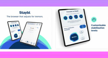 Hastalar özel bir web tarayıcı: Staybl, elleri titreyen kullanıcıların internette gezinme sıkıntısını sona erdirmeyi amaçlıyor