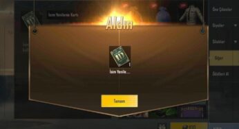 PUBG Mobile İsim Değiştirme Nasıl Yapılır?