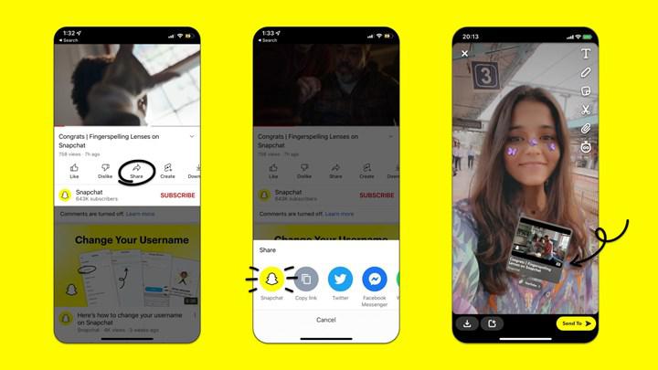 Ulaş Utku Bozdoğan: Snapchat, YouTube görüntülerinin direkt paylaşımına müsaade veriyor 1