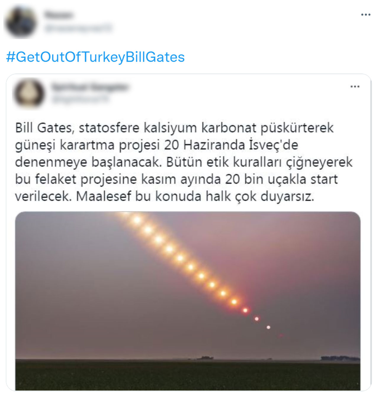 Meral Erden: Türkiye'den Defol Bill Gates Etiketi Twitter'da Gündem Oldu 1