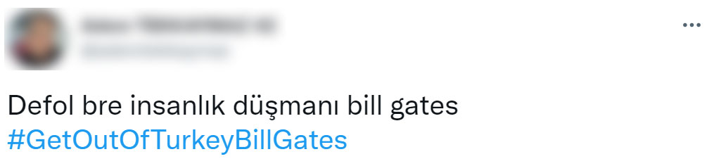 Meral Erden: Türkiye'den Defol Bill Gates Etiketi Twitter'da Gündem Oldu 13