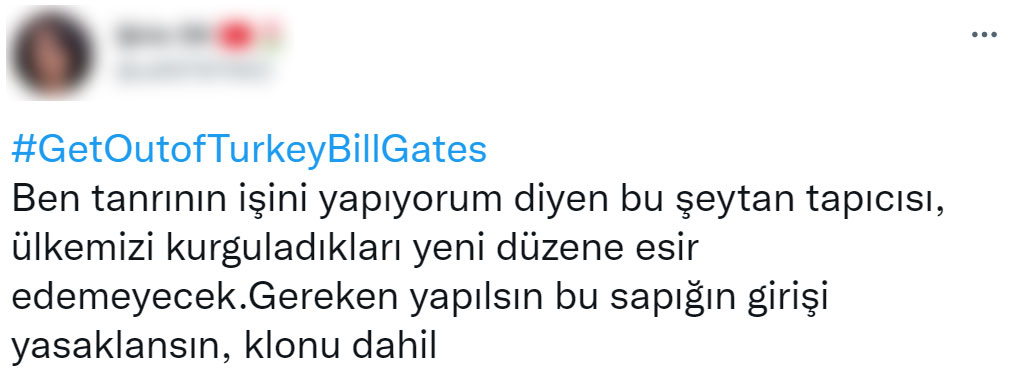 Meral Erden: Türkiye'den Defol Bill Gates Etiketi Twitter'da Gündem Oldu 3