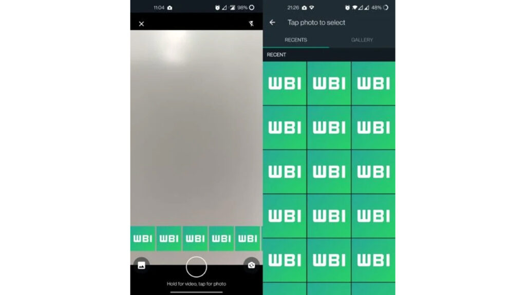 Ulaş Utku Bozdoğan: WhatsApp, iOS'tan sonra Android'de de yeni kamera orta yüzüne kavuşuyor.... 1