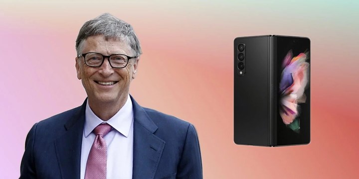 Meral Erden: Bill Gates, Microsoft'u değil Samsung'u tercih etti: Bill Gates'in akıllı telefonu Samsung Galaxy Z Fold 3 5