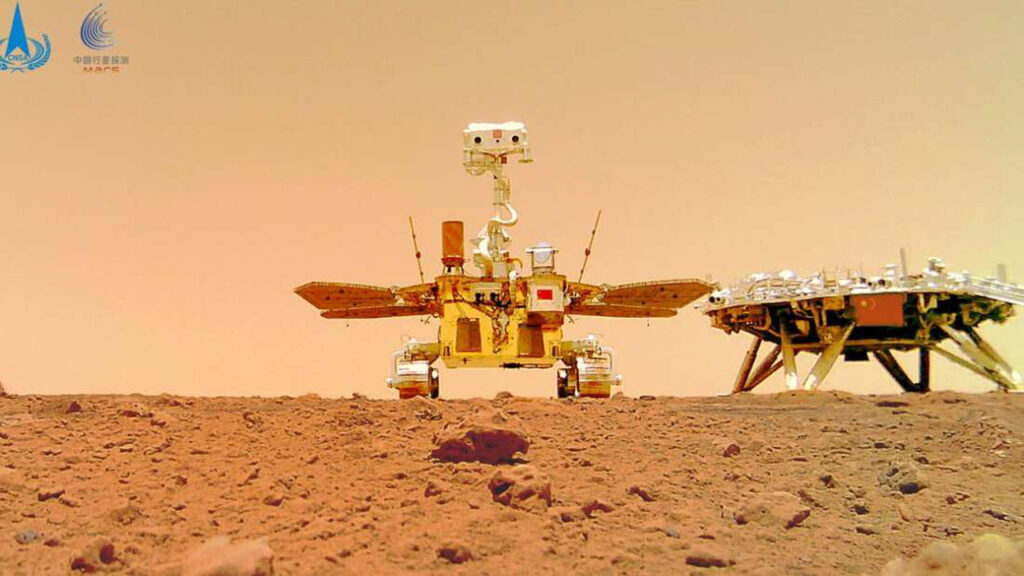 Meral Erden: Çin'in Mars'ta misyon yapan keşif aracı Zhurong, "kış uykusuna yatmaya" hazırlanıyor 1