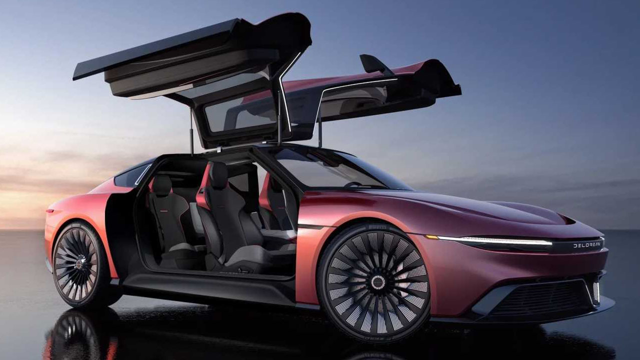 Şinasi Kaya: Elektrikli Spor Araba 'Delorean Alpha5' Tanıtıldı 1