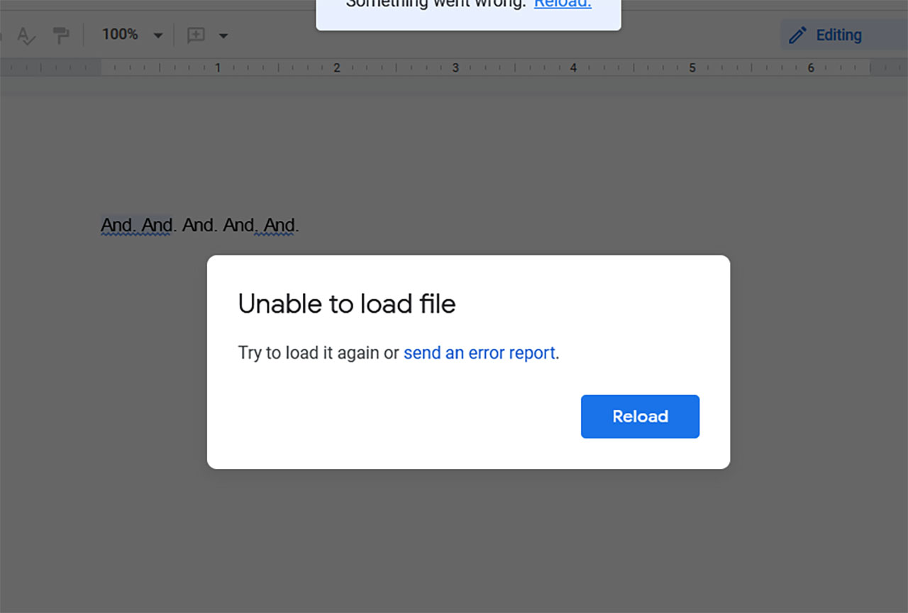 İnanç Can Çekmez: Google Docs'ta Birebir Kelimeyi 5 Defa Yazınca Site Çöküyor! 1