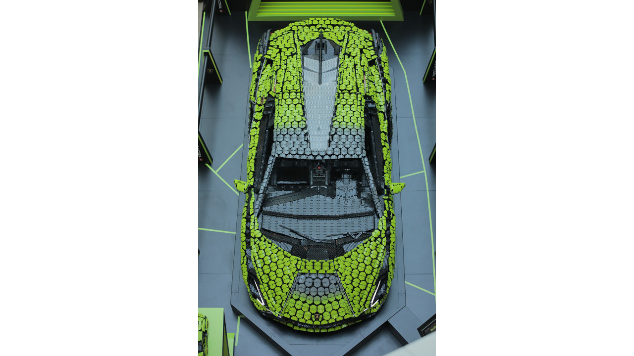 İnanç Can Çekmez: LEGO Technic ile Gerçek Boyutuna Uygun İnşa Edilen Lamborghini Sián FKP 37 Modeli İstanbul’da! 9