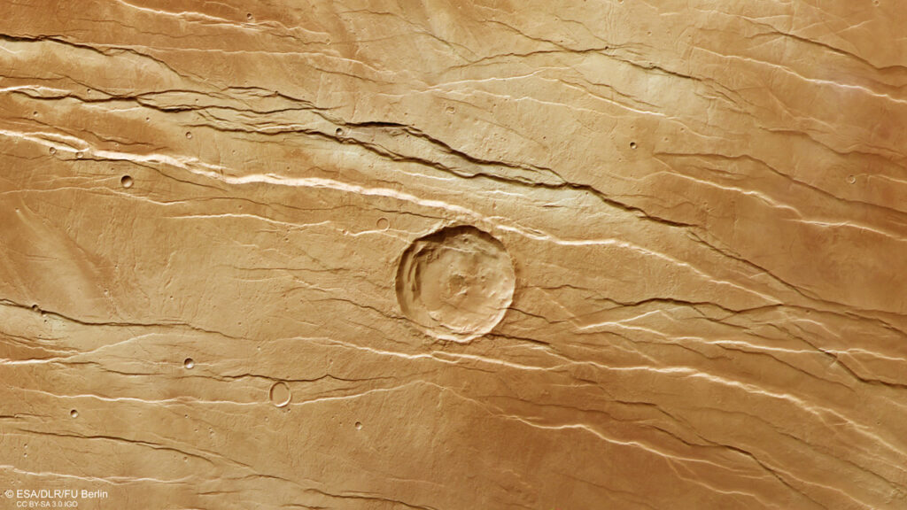Ulaş Utku Bozdoğan: Mars Express tarafından tespit edilen, Mars yüzeyindeki değişik yarıkların sırrı ne? 1