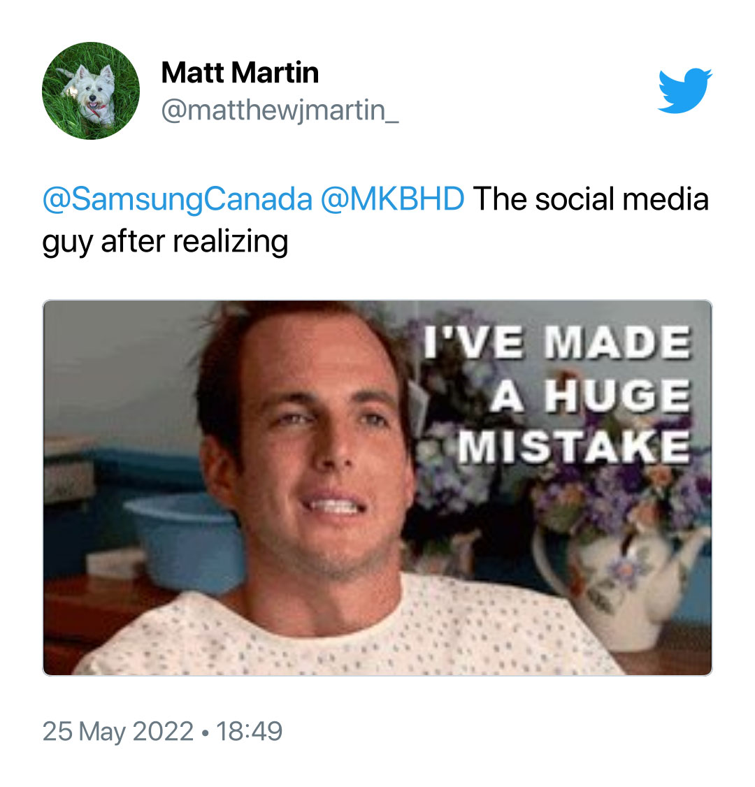 Şinasi Kaya: Mkbhd’nin Tweetine Karşılık Veren Samsung, Viral Oldu 15